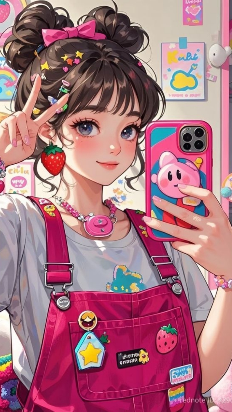 hình nền cute cô gái đáng yêu