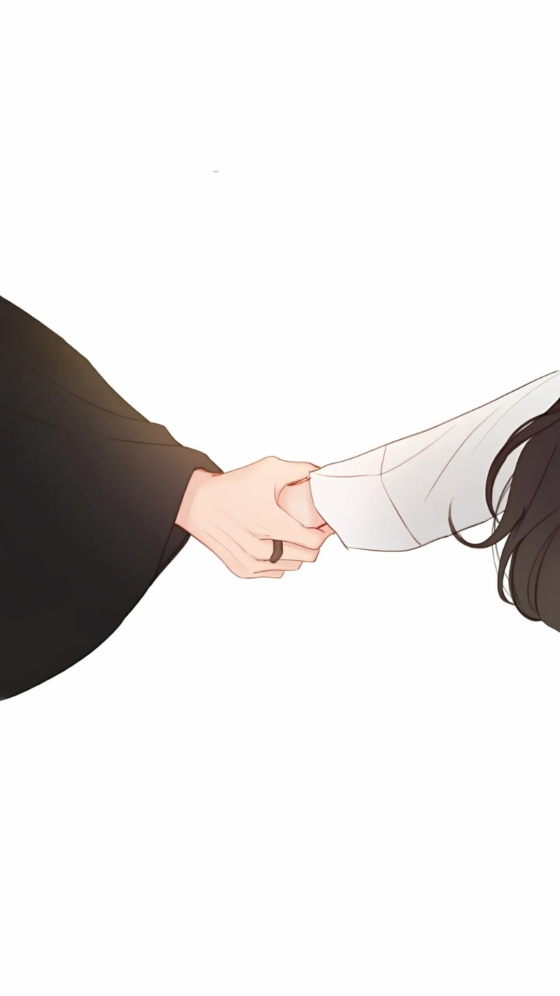 ảnh nền tình yêu điện thoại nắm tay chibi