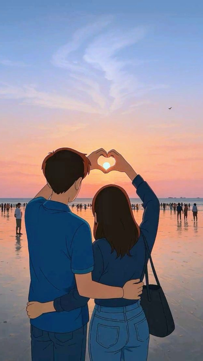 ảnh nền tình yêu trái tim hình nền