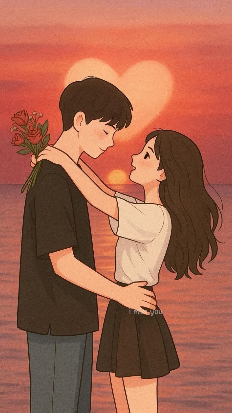 ảnh nền tình yêu trái tim sâu sắc