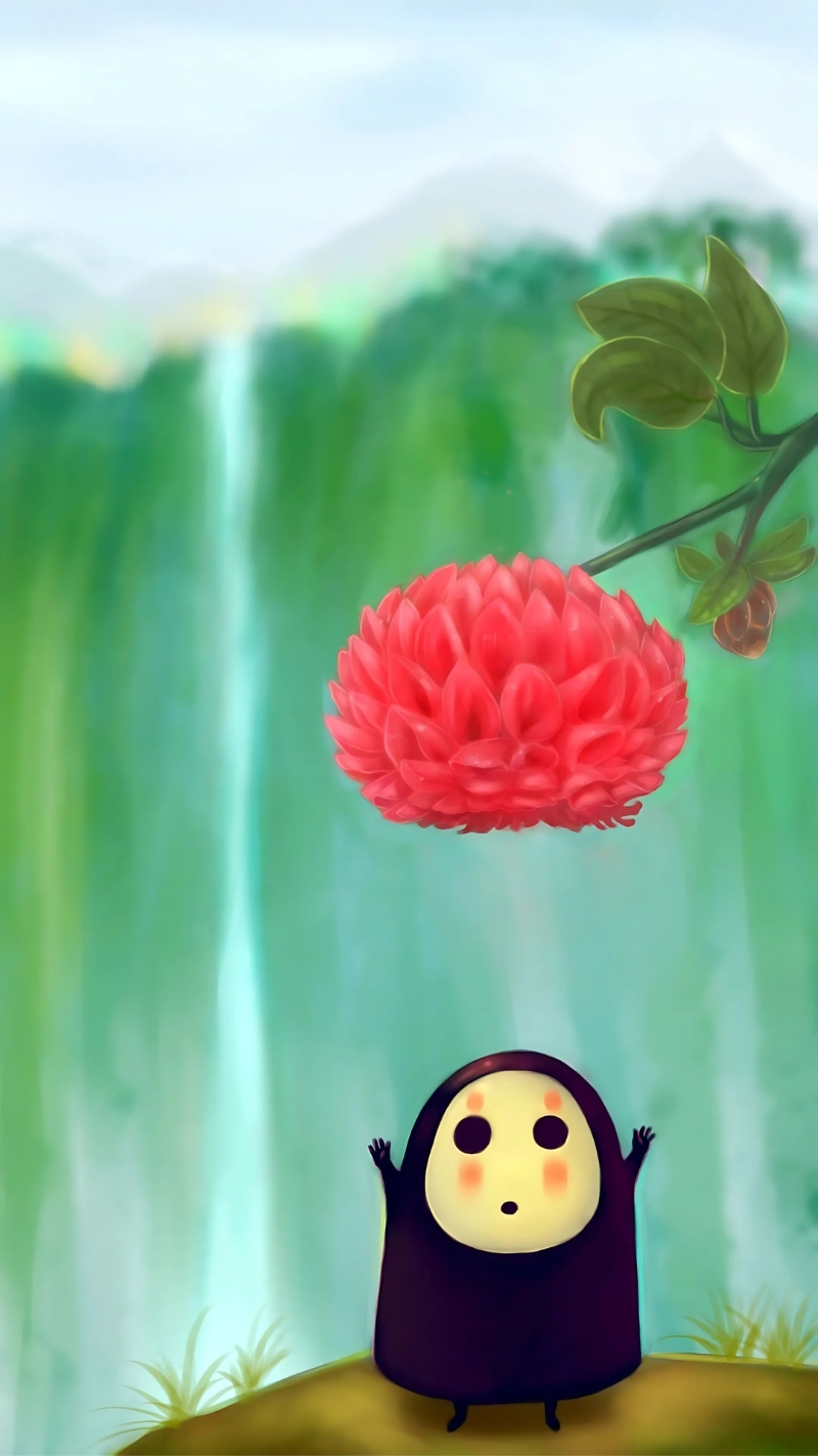 Hình nền Vô Diện chibi dễ thương full HD