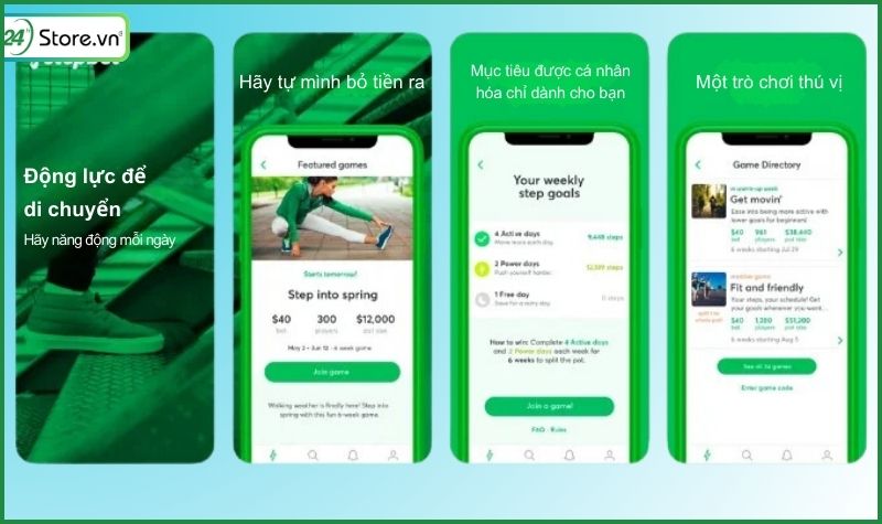 các app đi bộ kiếm tiền uy tín
