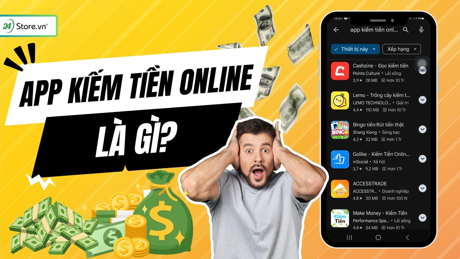 app kiếm tiền online là gì