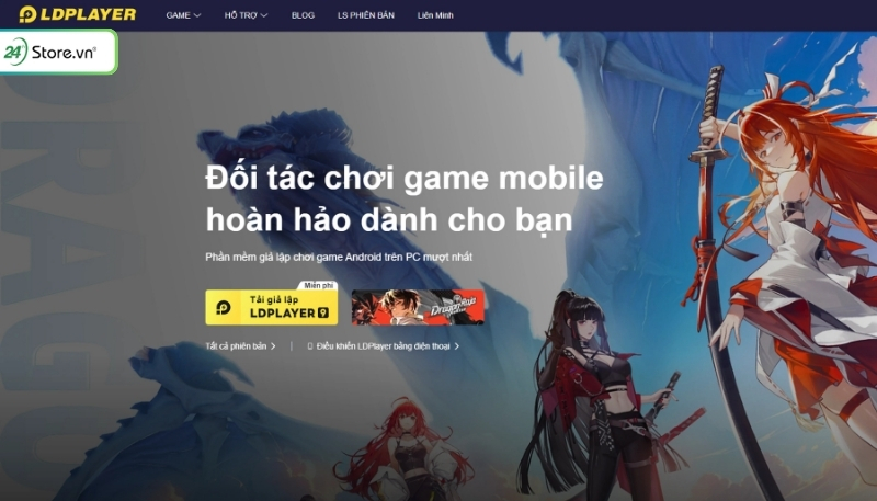 app gia lập tải game miễn phí cho máy tính