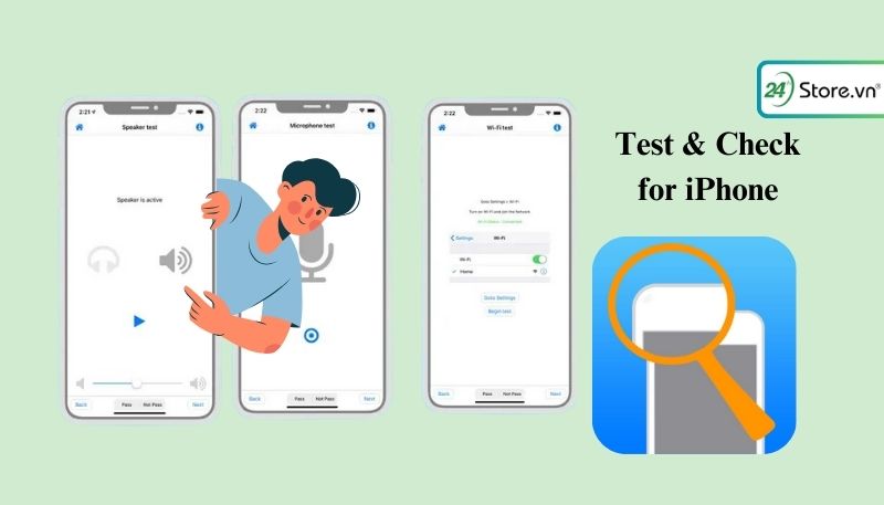 Phần mềm test iPhone