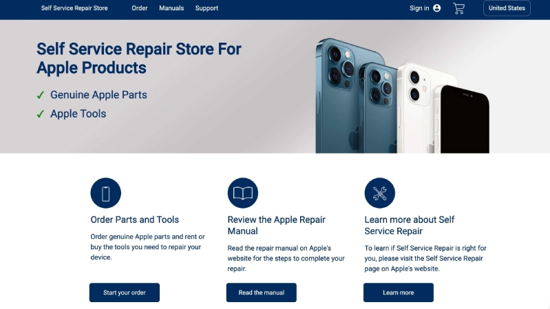 Apple mở bán linh kiện chính hãng Apple mở bán linh kiện chính hãng