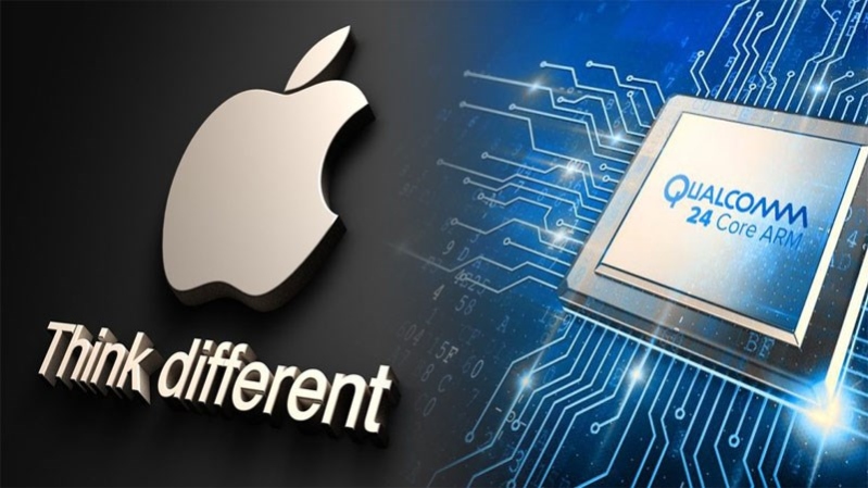 Apple thất bại ê chề, lại quay về với Qualcomm Apple thất bại ê chề, lại quay về với Qualcomm
