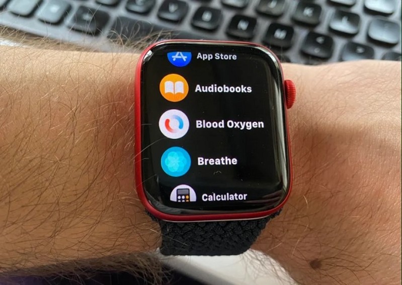 Đo nồng độ Oxy trong máu trên Apple Watch Series 6