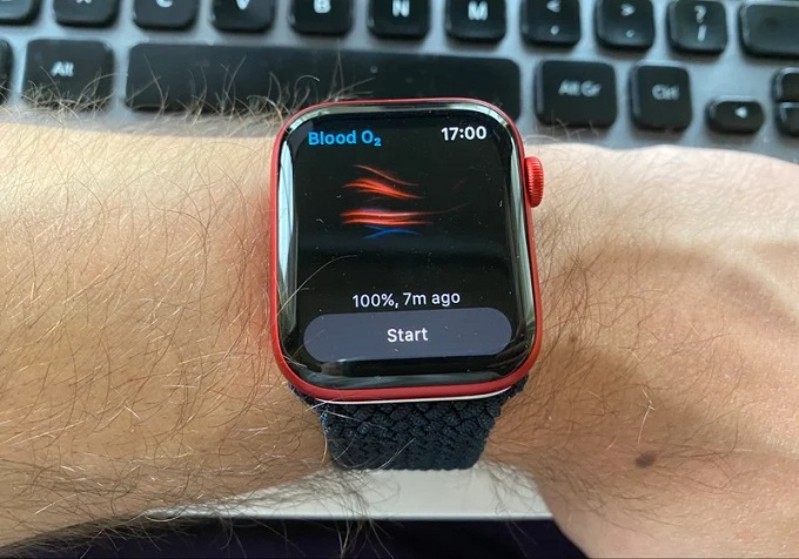 Đo nồng độ Oxy trong máu trên Apple Watch Series 6