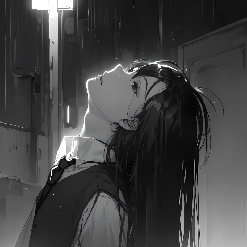 ảnh đại diện buồn anime cá tính