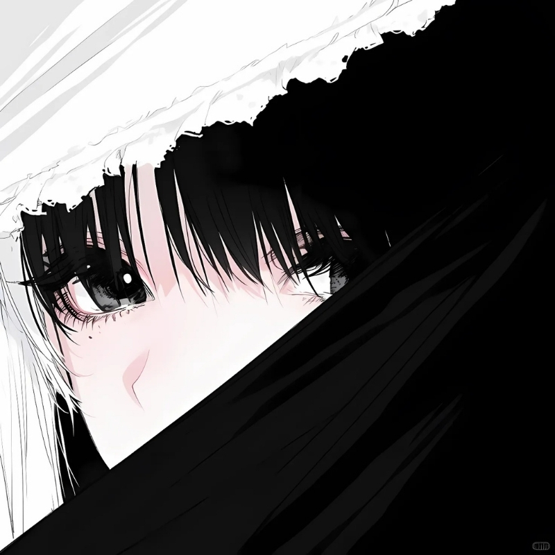 ảnh đại diện buồn anime hoài nghi