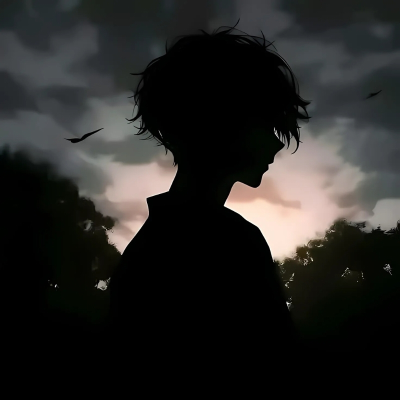 ảnh đại diện buồn anime màu đẹp
