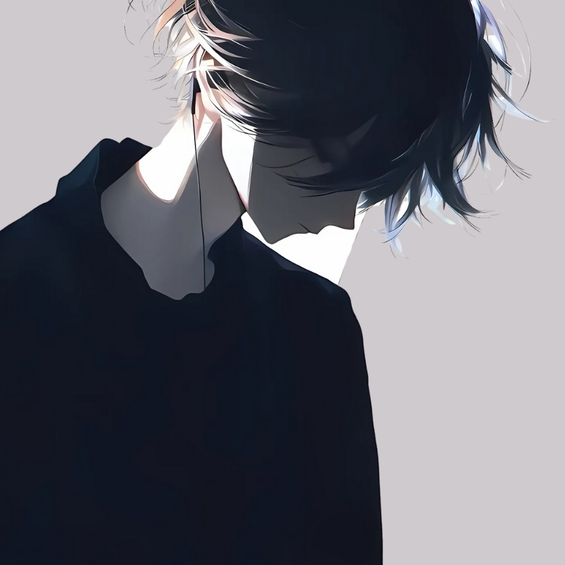 ảnh đại diện buồn anime mềm mại
