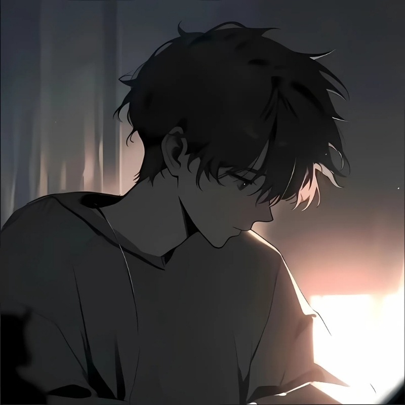 ảnh đại diện buồn anime thanh niên
