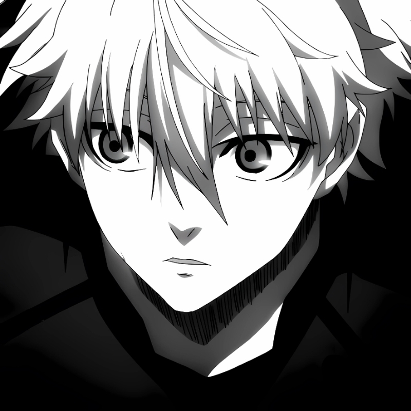 hình đại diện trắng anime cho zalo