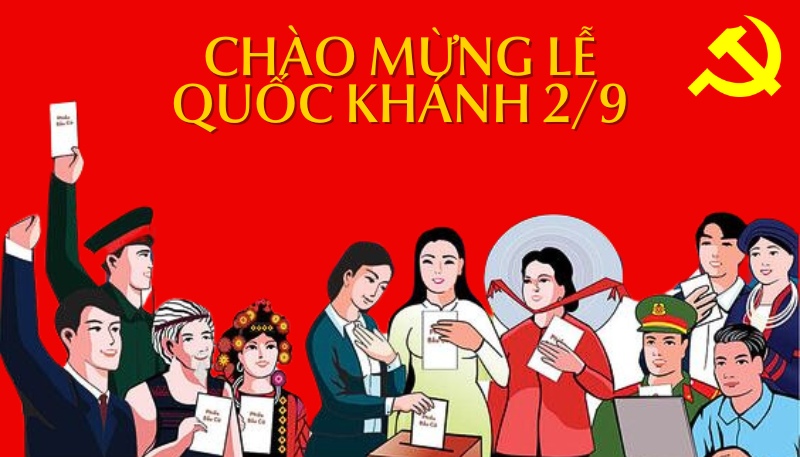 background 2/9, hình nền 2/9, bachground quốc khánh vector