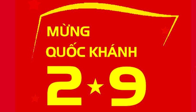 background 2/9, hình nền 2/9, bachground quốc khánh vector