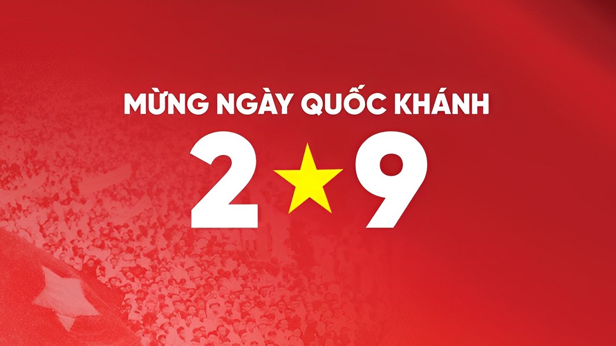 background 2/9, hình nền 2/9, bachground quốc khánh vector