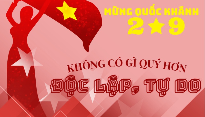 background 2/9, hình nền 2/9, bachground quốc khánh vector