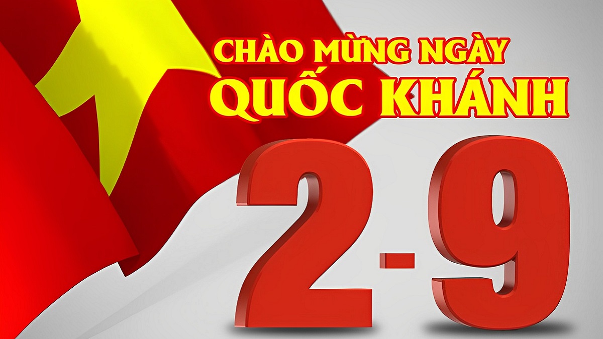 background 2/9, hình nền 2/9, bachground quốc khánh vector
