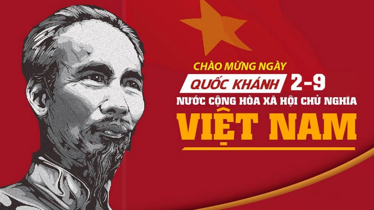 background 2/9, hình nền 2/9, bachground quốc khánh vector