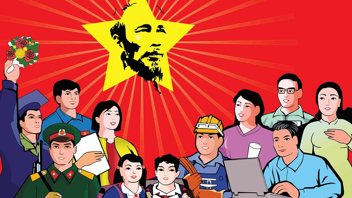 background 2/9, hình nền 2/9, bachground quốc khánh vector