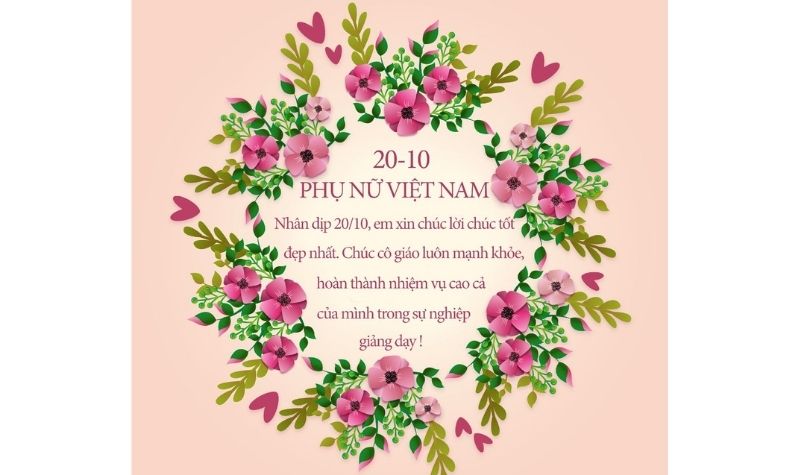 Hình ảnh 20/10 tặng cô 4