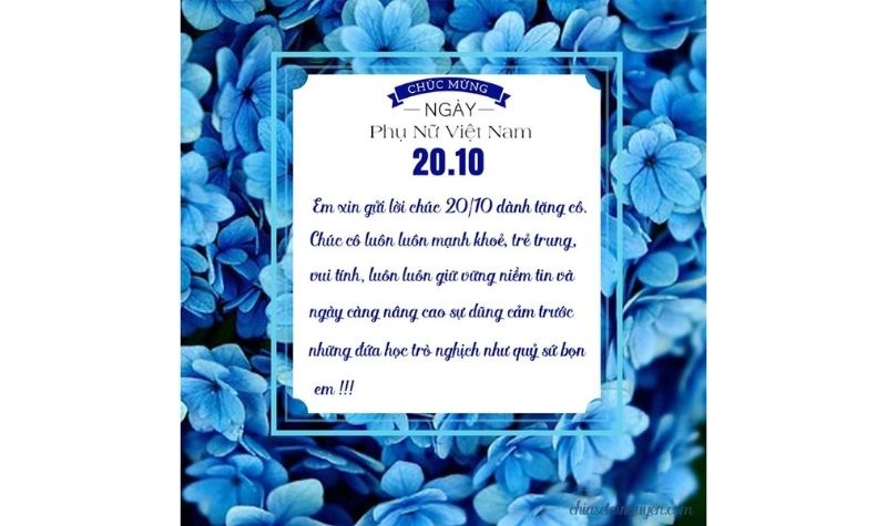 Hình ảnh 20/10 tặng cô 6