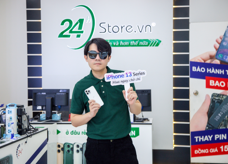 Đạo diễn Nam Cito chọn iPhone 13 Pro Max màu Bạc