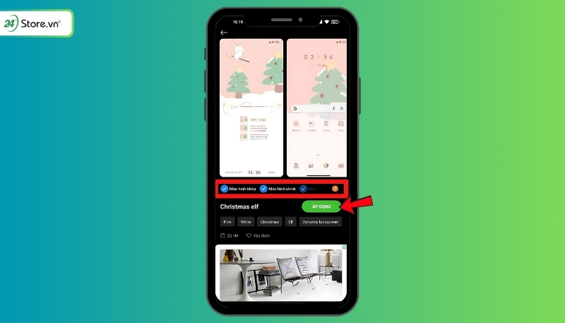 Cách cài đặt theme Noel cho điện thoại Xiaomi