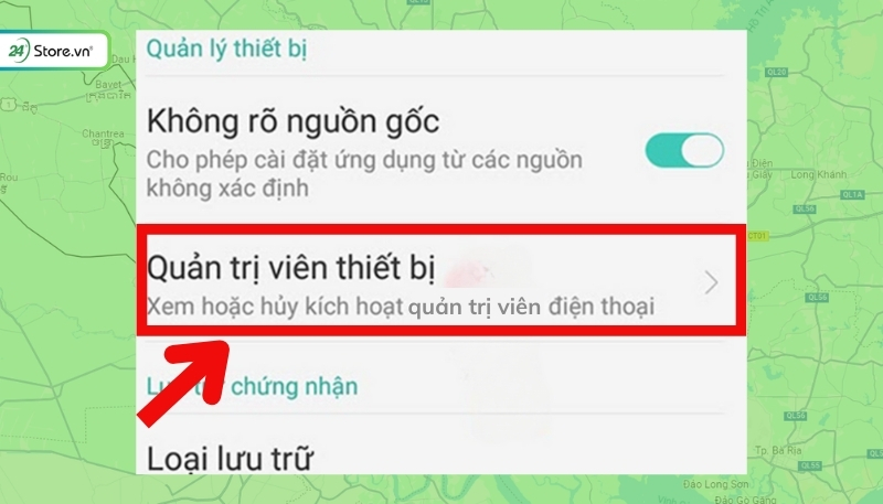 cài định vị giữa 2 điện thoại android