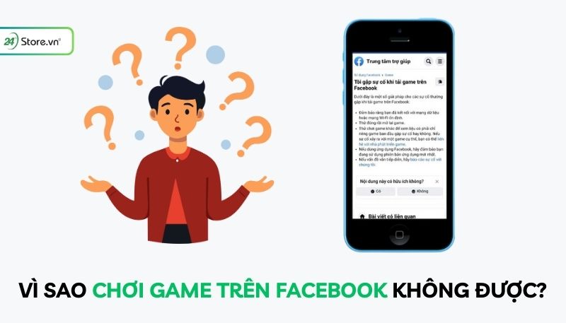 Chơi game trên Facebook không được