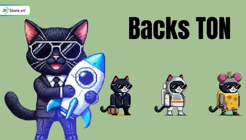 Cách chơi game online Backs TON kiếm tiền trên Telegram