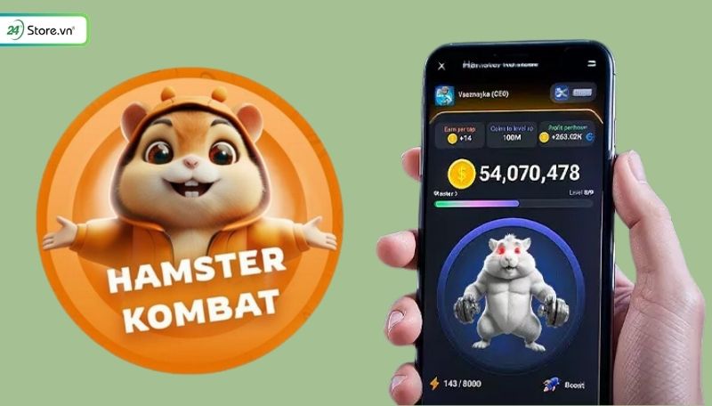 Chơi game Hamster Kombat trên Telegram miễn phí