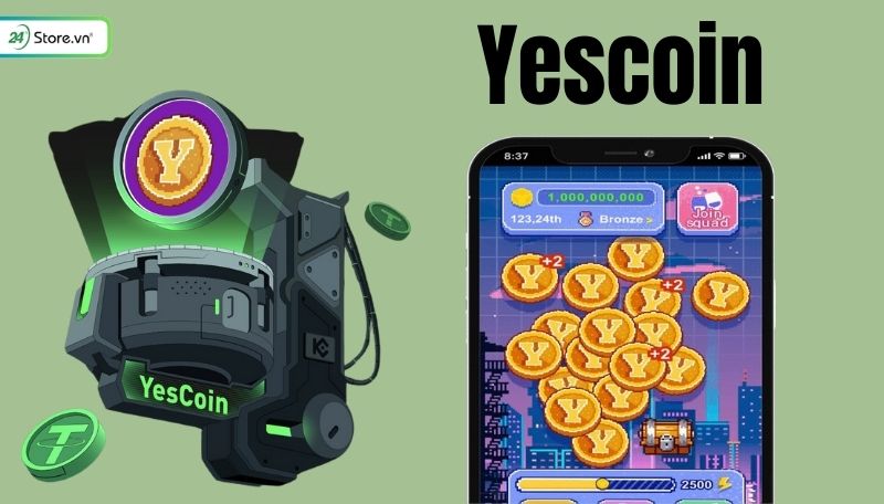 Chơi game Yescoin trên Telegram