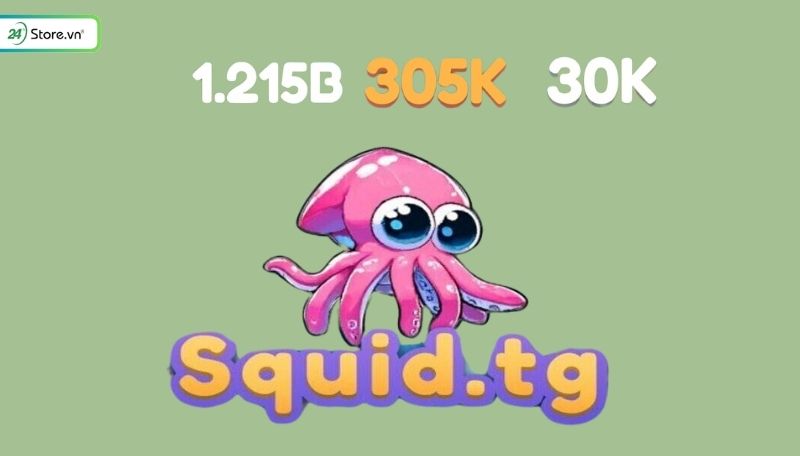 Play game Squidtg trên Telegram