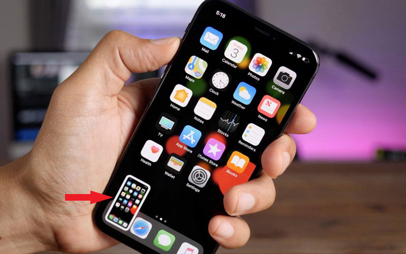chụp màn hình iPhone 13