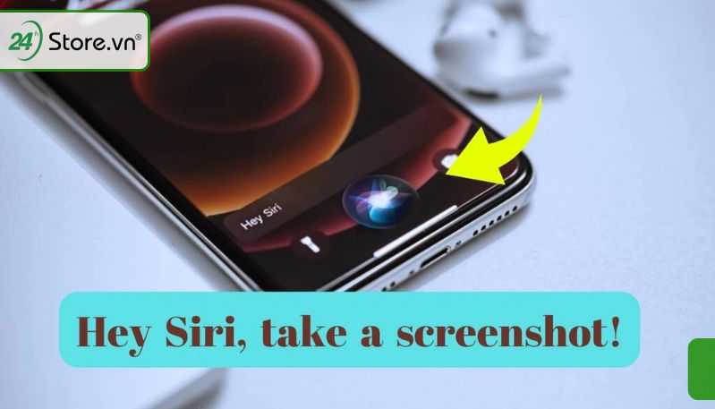 Chụp màn hình iPhone X series bằng trợ lý Siri