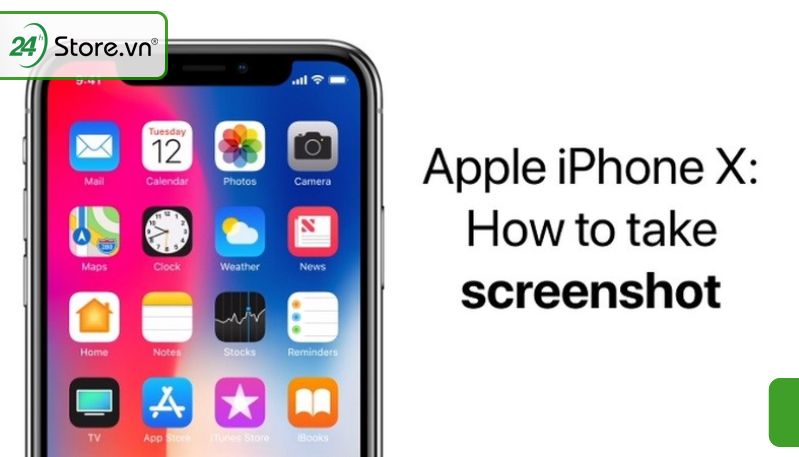 Chụp màn hình iPhone X
