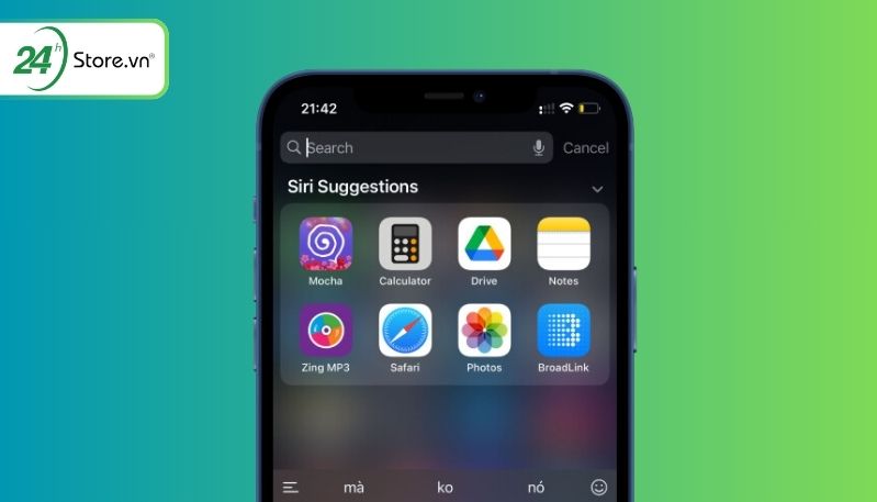cách tắt gợi ý siri trên màn hình khóa iPhone