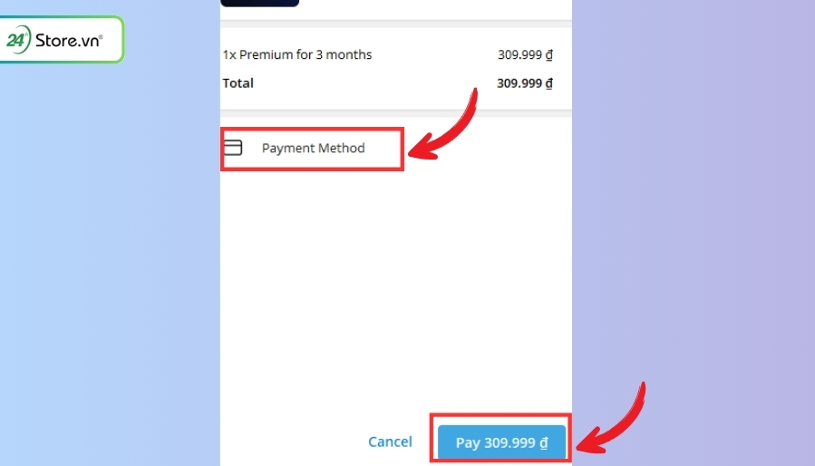 cách đăng ký telegram premium trên máy tính