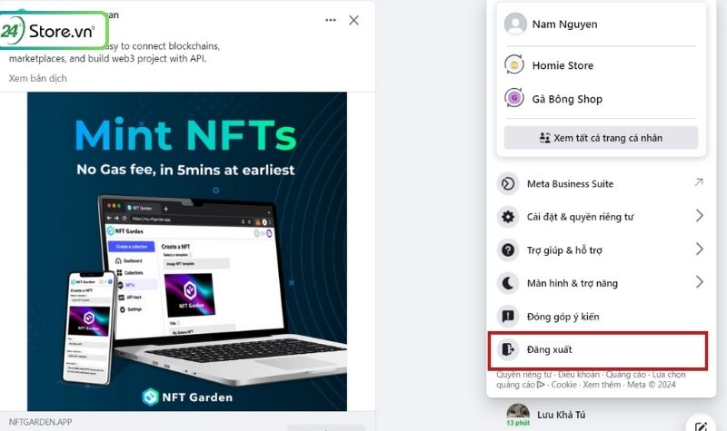 cách đăng xuất messenger hiệu quả