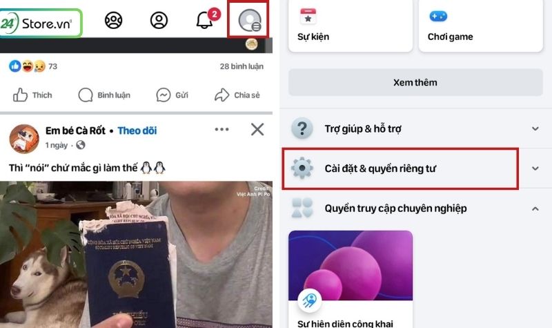 cách đăng xuất messenger trên iphone