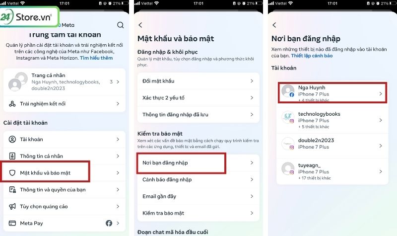 đăng xuất messenger trên laptop