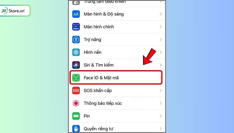 Cách thay đổi mật khẩu iPhone