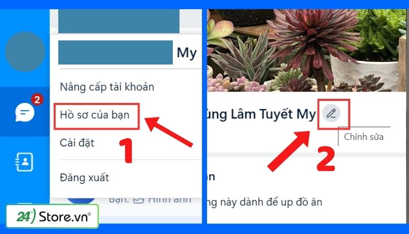 cách đổi tên zalo bạn bè trên máy tính