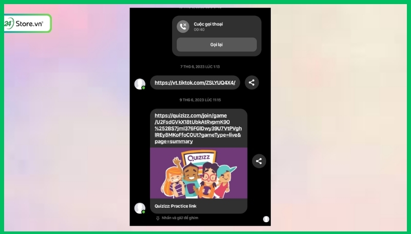 Cách ghim tin nhắn Messenger trên iPhone