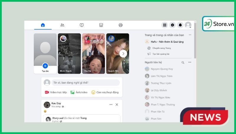 Cách gửi file ppt qua Messenger trên máy tính