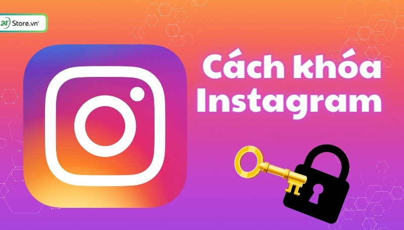 cách khóa instagram