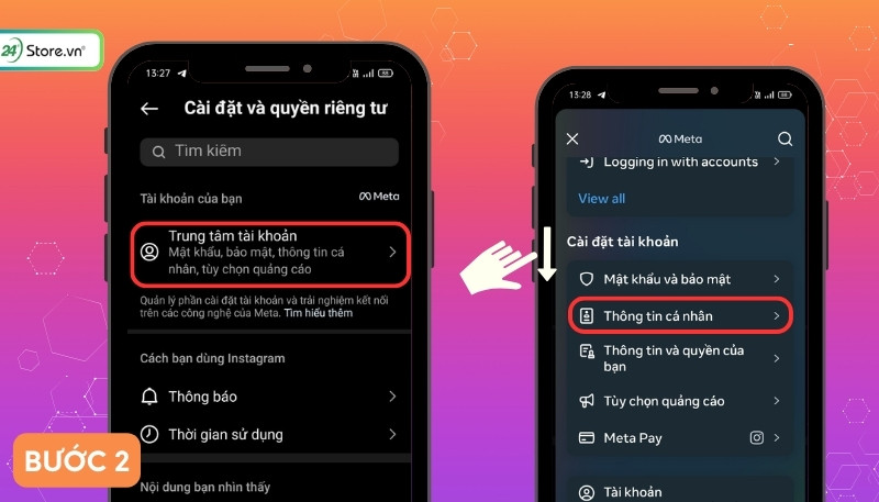khóa insta tạm thời
